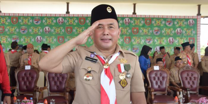 Gubernur Kalteng, H Sugianto Sabran