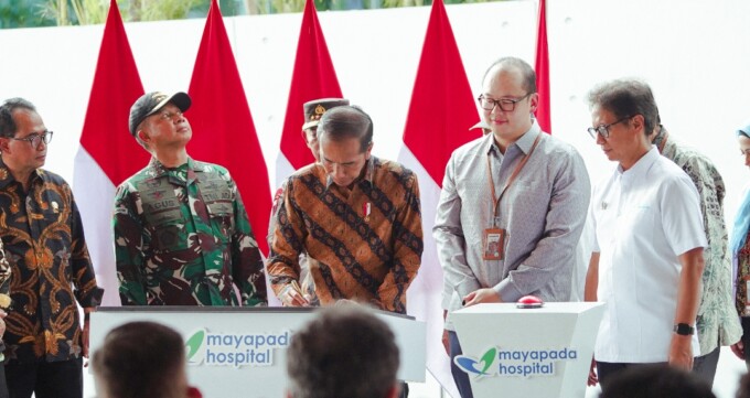 President Joko Widodo inaugurates Mayapada Nusantara Hospital