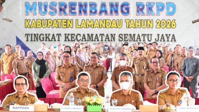 HADIR : Penjabat Bupati Lamandau Said Salim saat menghadiri musrenbang RKPD, belum lama ini.