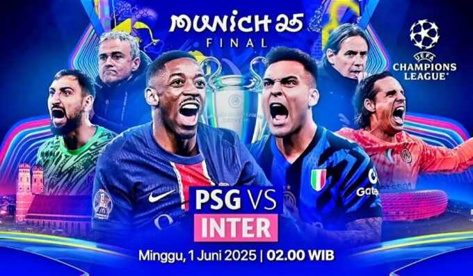 Final UCL Inter Milan vs PSG