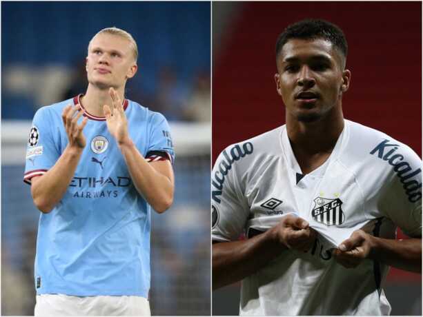 Erling Haaland vs Marcos Leonardo