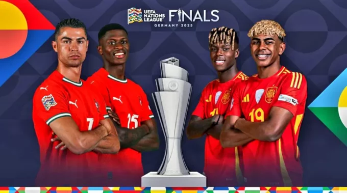 Final UEFA Nations League 2025 mempertemukan dua kekuatan besar Eropa, Spanyol vs Portugal