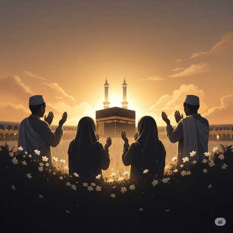 Ilustrasi empat jemaah haji asal Kalteng wafat di musim haji 2025.