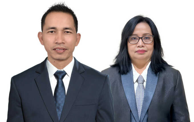 Pasangan calon Bupati dan Wakil Bupati Barito Utara, Jimmy Carter - Inriaty Karawaheni