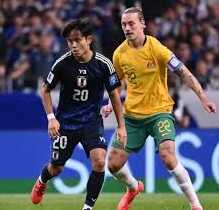Australia vs Jepang pada kualifikasi Piala Dunia 2026 (dok AFC)