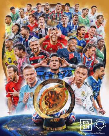 Piala Dunia Antarklub 2025 digelar Juni-Juli. (Sumber: DAZN.com)
