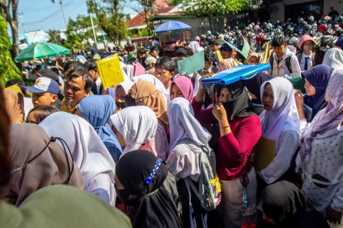SPMB Membeludak di Kalteng