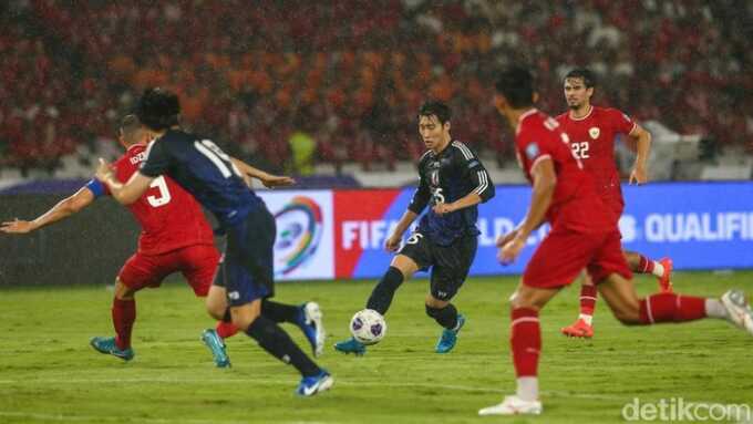 Timnas Jepang saat bertandang ke SUGBK, November 2024. (Sumber: Foto Rifkianto Nugroho)