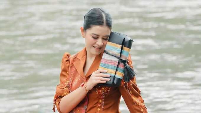Kahiyang jadi model kerajinan lokal oleh Dekranasda Sumut