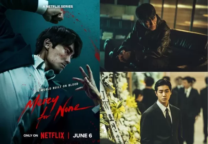Poster dan potongan trailer drakor 'Mercy for None' (X @NetflixKR)