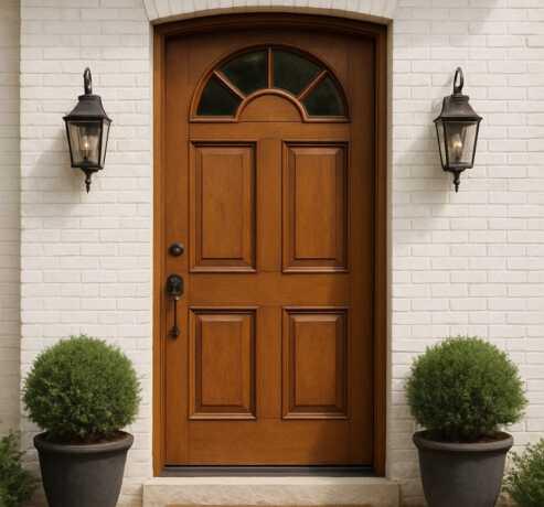 Ilustrasi Pintu Rumah