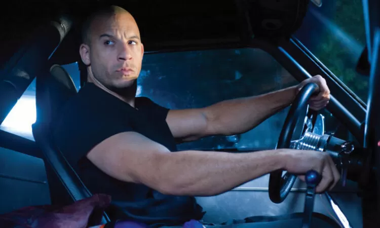 Vin Diesel sebagai Dominic Toretto dalam film Fast and Furious. (IMDb)
