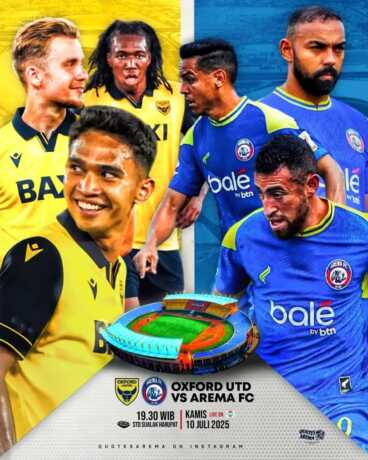 Arema FC vs Oxford United