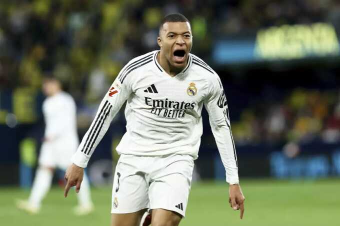 Kylian Mbappe saat membela Real Madrid