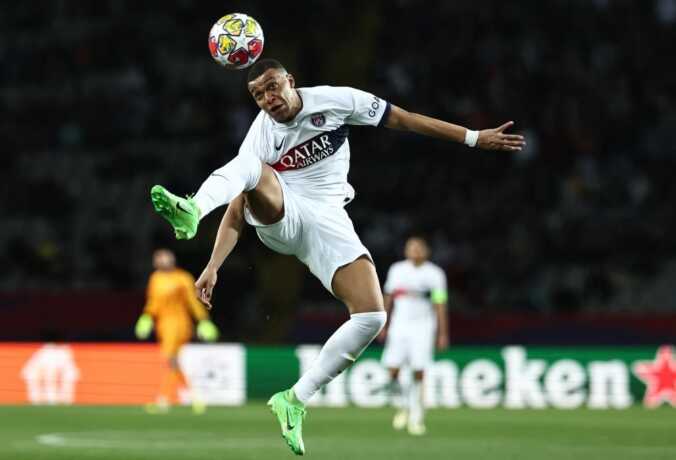 Kylian Mbappe bersama PSG