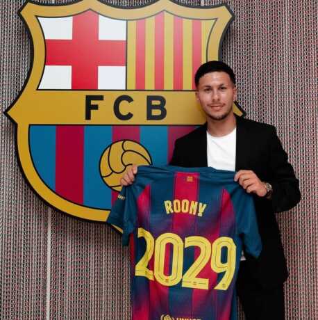 Roony Bardghji resmi bergabung dengan Barcelona